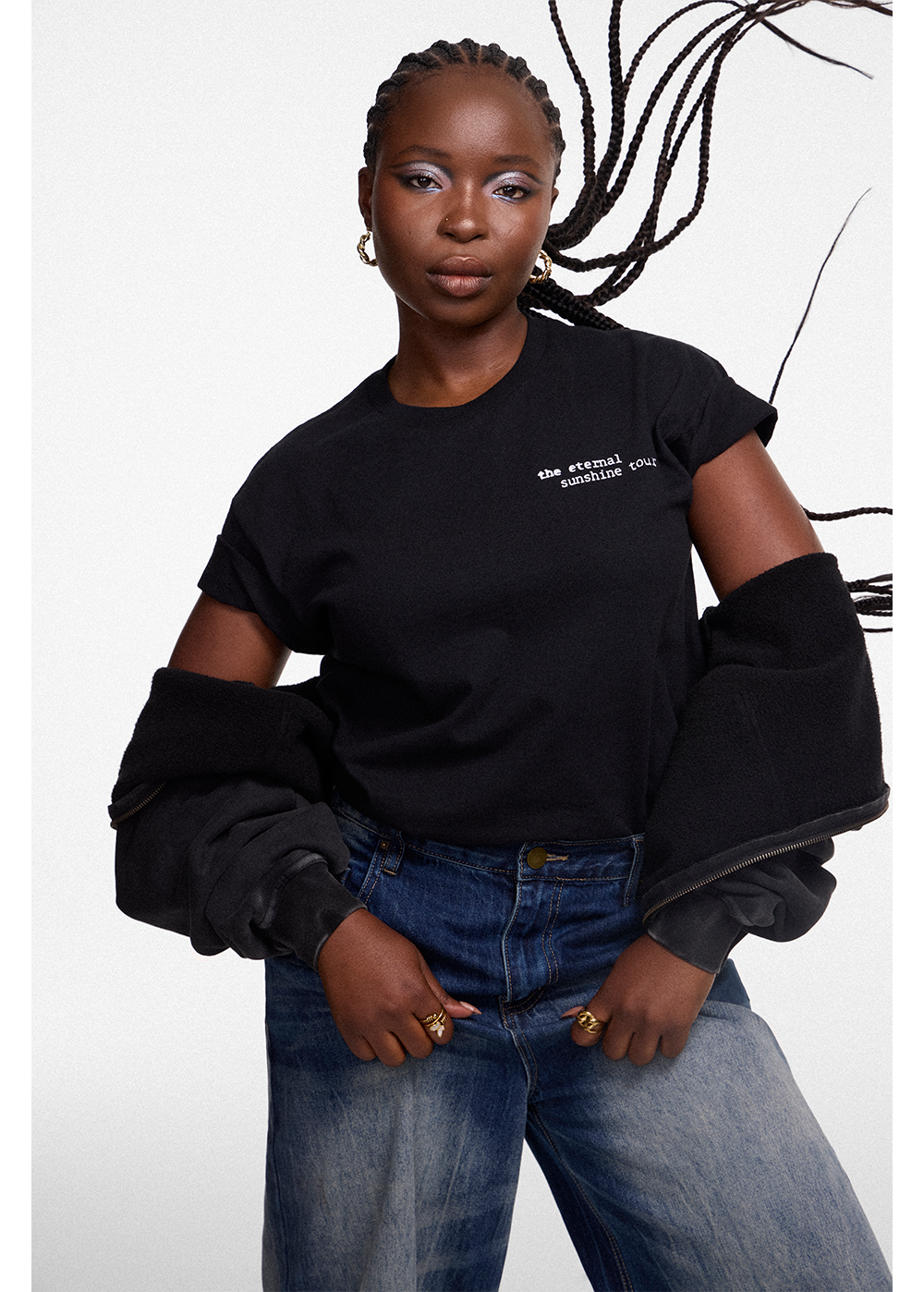 Eternal Sunshine Tour Swirl T-Shirt (Black)