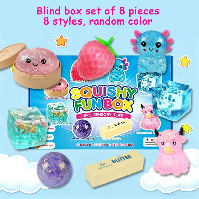 8-Piece Mystery Squishy Box