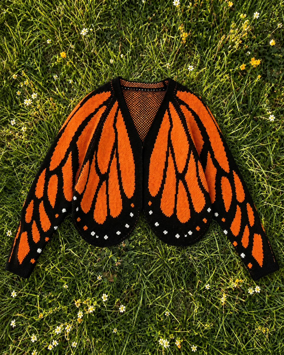 Butterfly Wings Knit Cardigan