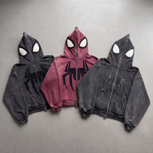 Spider Full Zip Hoodies