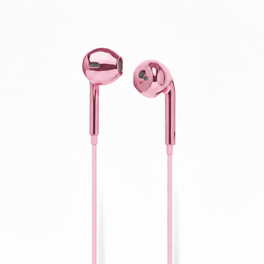 Pink Chroma Wired Buds