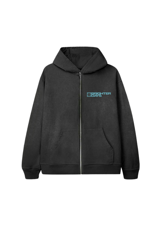 Brighter Days Logo Zip Hoodie