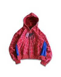 Hoodie - Red/Blue