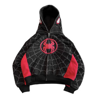 Hoodie - Black/Red