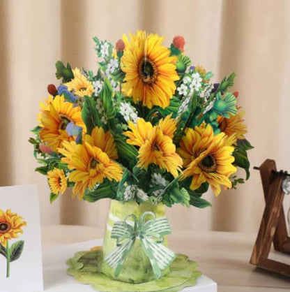 Handmade Paper Love Valentine's Day Card