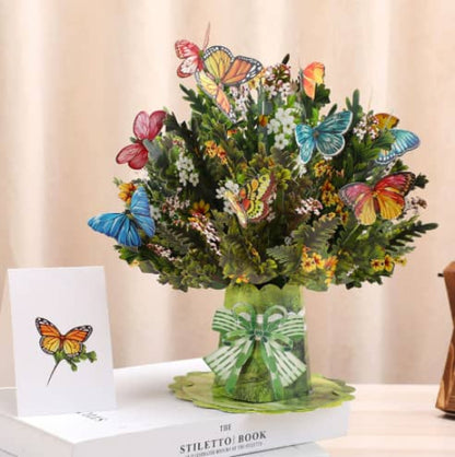 Handmade Paper Love Valentine's Day Card