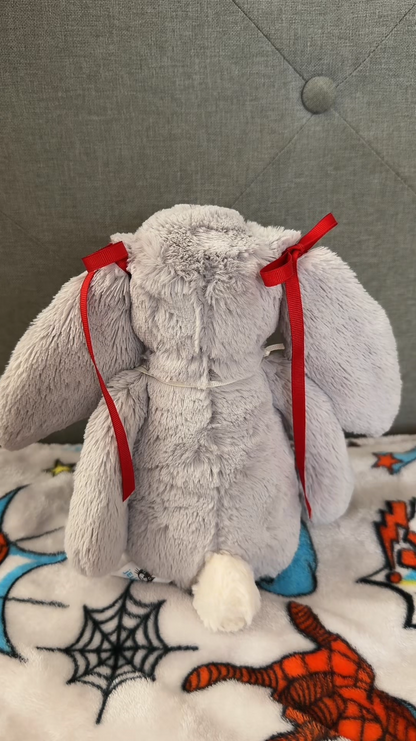 SpiderMan Custom Bunny Plush