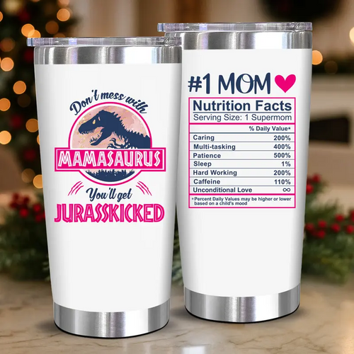 Mamasaurus 20oz Stainless Steel Cup
