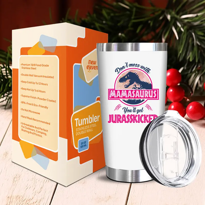 Mamasaurus 20oz Stainless Steel Cup