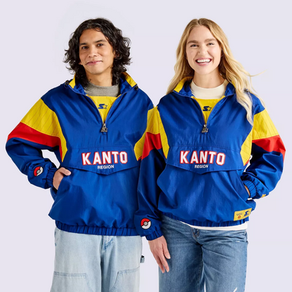 Starter Pullover Jacket Blue