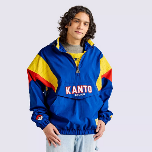 Starter Pullover Jacket Blue