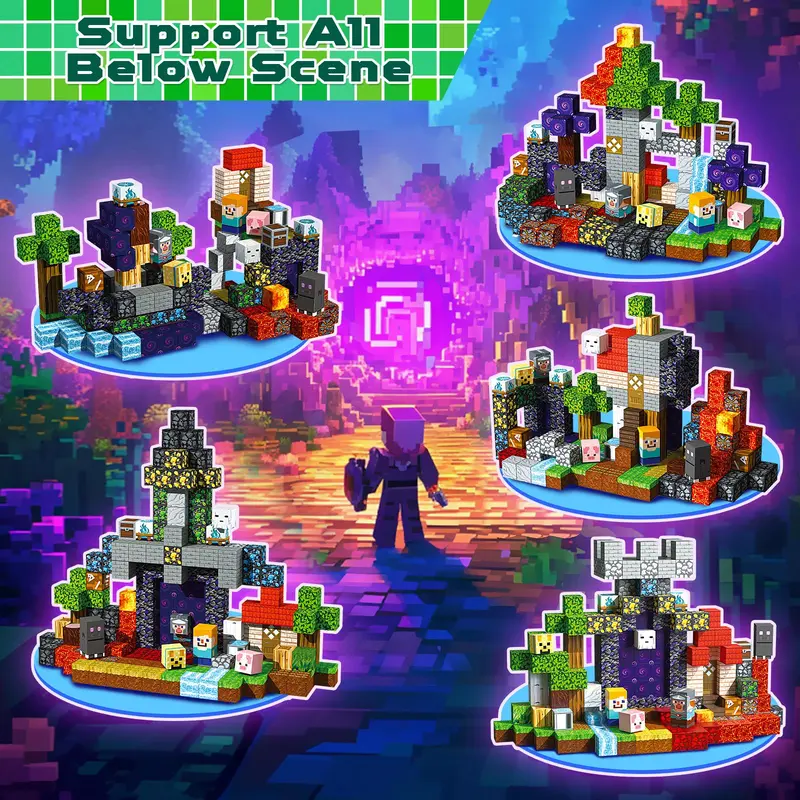 Magnetic Building Blocks