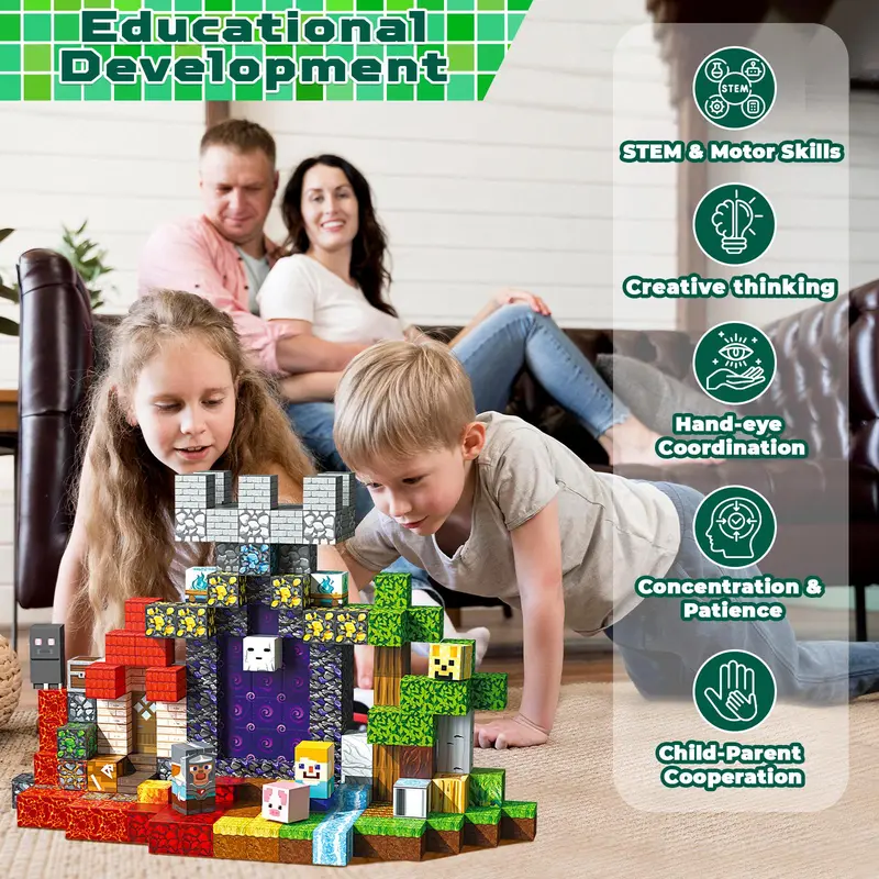 Magnetic Building Blocks