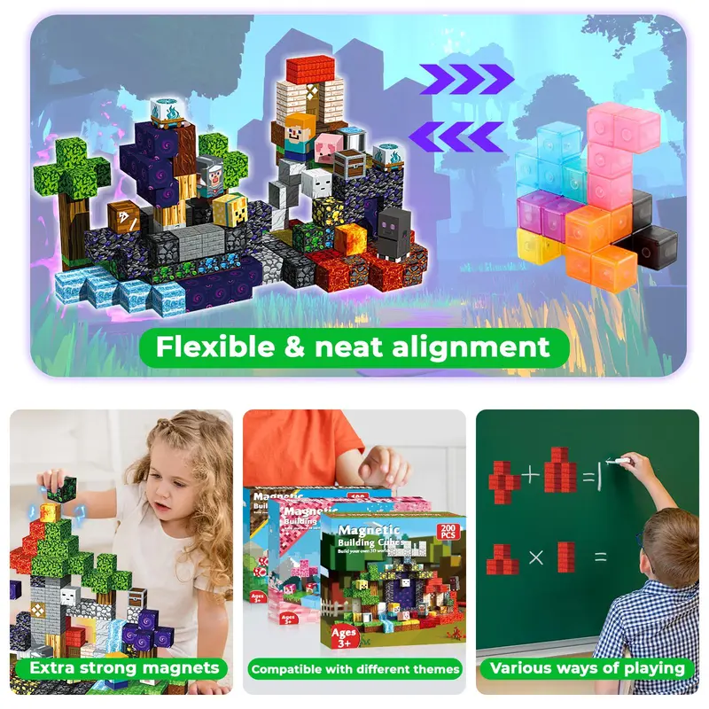 Magnetic Building Blocks
