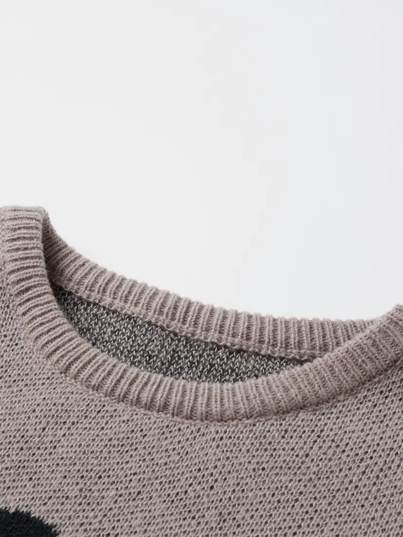 Cat Print Pullover